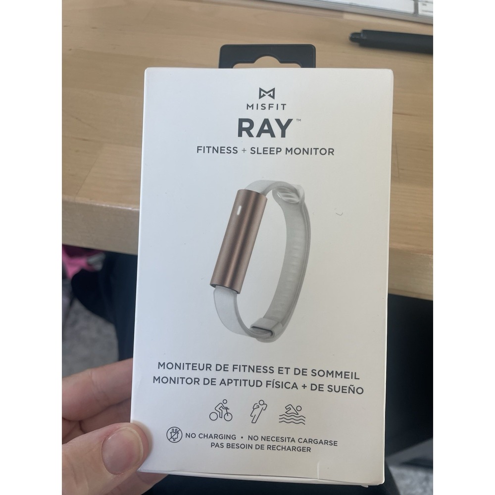 Misfit RAY Smart Bracelet Wristband Fitness + Sleep Tracker w Batteries NEW Box